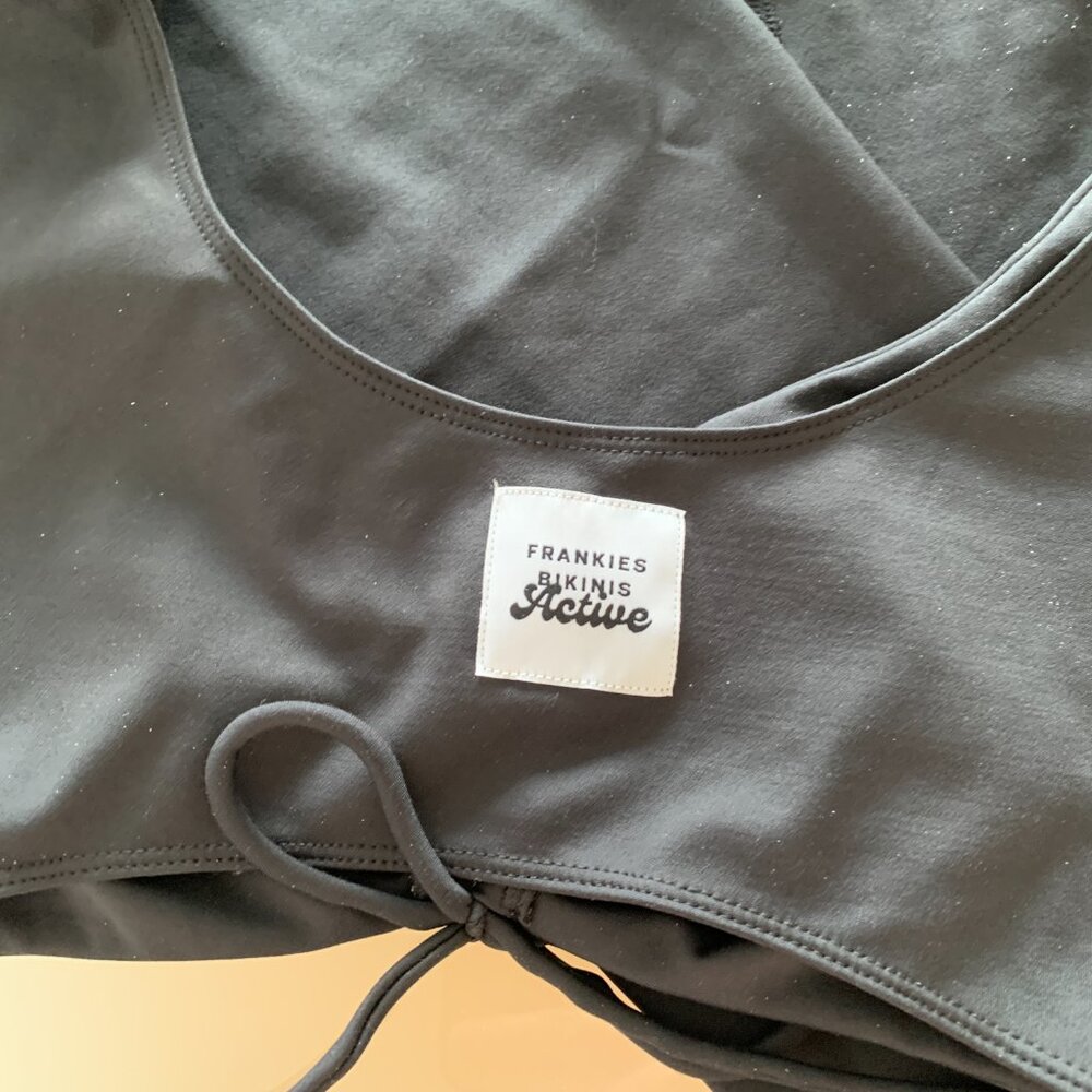 BNWT FRANKIE'S ACTIVE BIKINIS Zippy Flare Legging and Sports Bra Top 2PCS SET XS - Picture 14 of 15